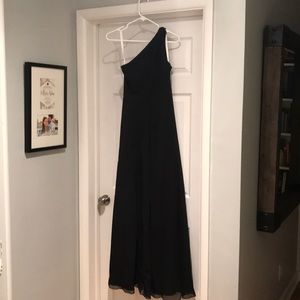 Black David’s Bridal Bridesmaid Dress